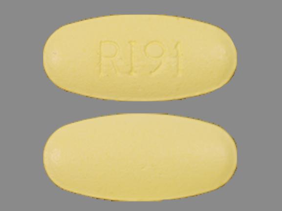 Pill RI91 Yellow Oval is Minocycline Hydrochloride