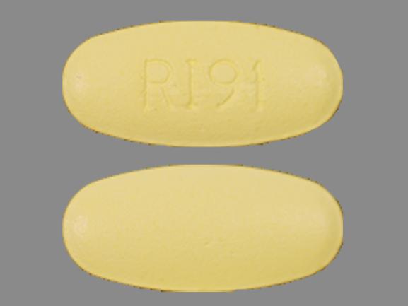 Pill RI91 Yellow Oval is Minocycline Hydrochloride