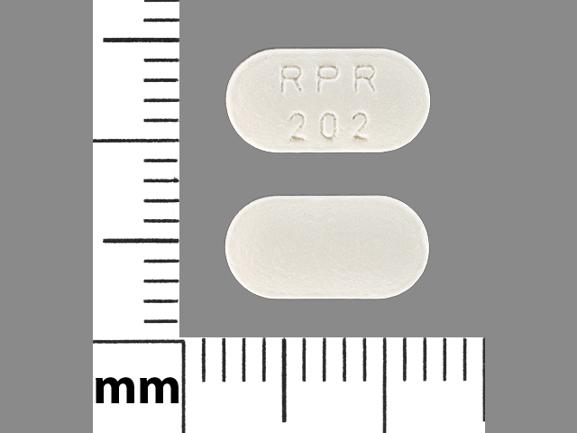 Pill RPR 202 White Capsule-shape is Riluzole
