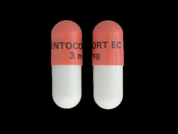 Pill ENTOCORT EC 3 mg Gray Capsule-shape is Entocort EC
