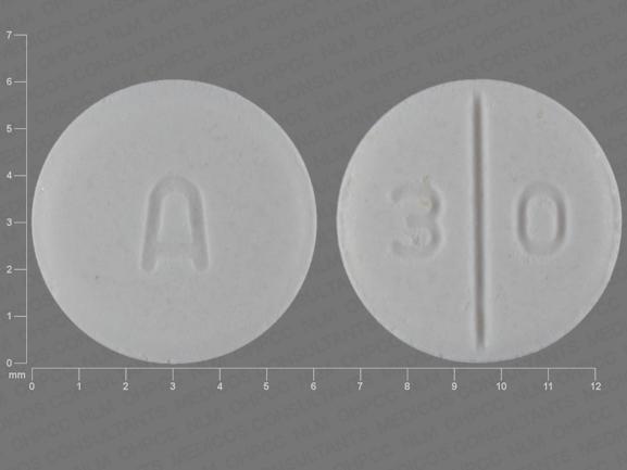Glyburide 2.5 mg A 3 0