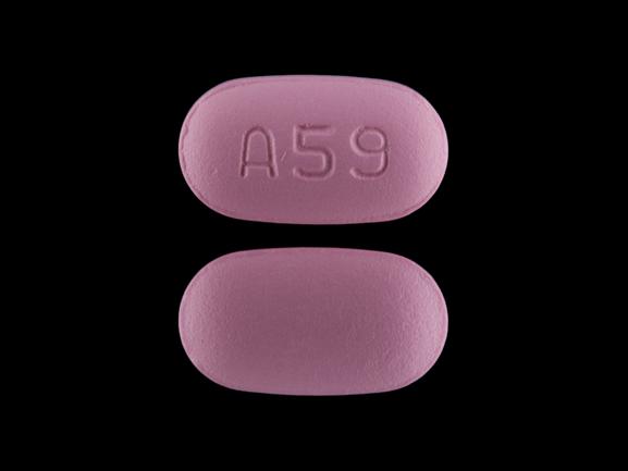 Paroxetine hydrochloride 40 mg A59