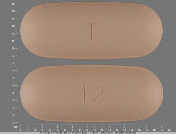 Levofloxacin 500 mg T 12