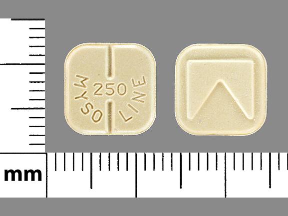 Mysoline 250 mg Logo MYSOLINE 250