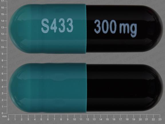 Carbamazepine extended-release 300 mg S433 300 mg