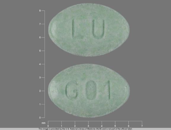 Lovastatin 10 mg LU G01