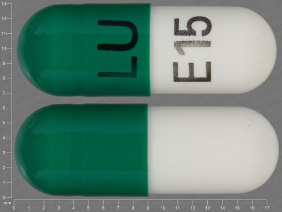 Amlodipine besylate and benazepril hydrochloride 5 mg / 40 mg LU E15
