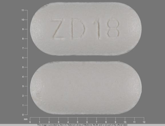 Hydrochlorothiazide and losartan potassium 12.5 mg / 50 mg ZD18