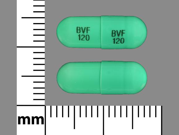 Diltiazem hydrochloride extended-release (CD) 120 mg BVF 120 BVF 120