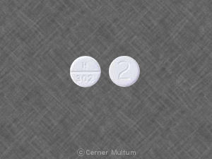 Pill H 302 2 White Round is Acetaminophen and Codeine Phosphate