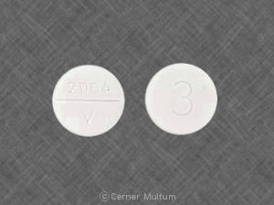 Acetaminophen and codeine phosphate 300 mg / 30 mg 2064 V 3