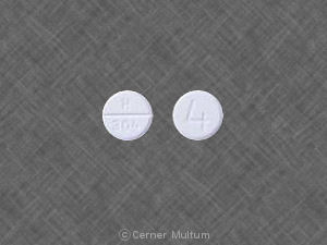 Pill H 304 4 White Round is Acetaminophen and Codeine Phosphate