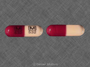 Acetaminophen and oxycodone hydrochloride 500 mg / 5 mg M 532 M 532