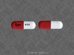 Acetaminophen and oxycodone hydrochloride 500 mg / 5 mg barr 658