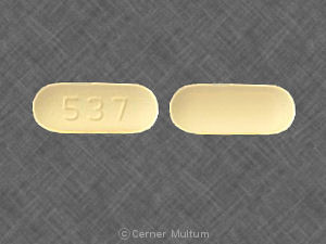 Acetaminophen and tramadol hydrochloride 325 mg / 37.5 mg 537