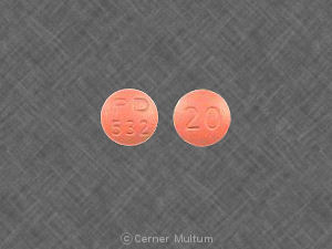 Accupril 20 mg PD 532 20