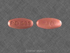 Accupril 40 mg PD 535 40
