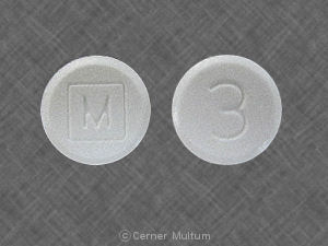 Acetaminophen and codeine phosphate 300 mg / 30mg M 3