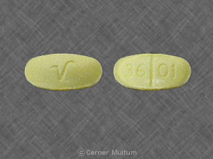 Acetaminophen and hydrocodone bitartrate 325 mg / 10 mg V 36 01