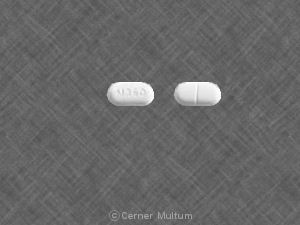 Acetaminophen and hydrocodone bitartrate 750 mg / 7.5 mg M360
