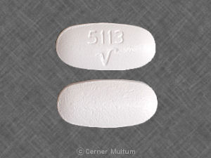 Hap 5113 V, Asetaminofen ve Propoksifen Napsilat 650 mg / 100 mg'dır