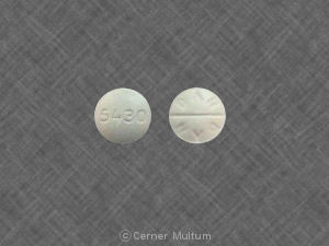 Acetazolamide 250 mg 5430 DAN DAN