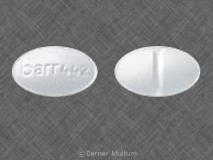 Pill barr442 White Oval is Acetohexamide