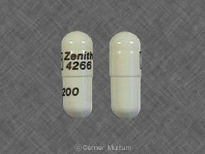 Acyclovir 200 mg Zenith 4266 200