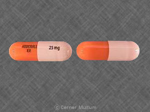 Adderall XR 25 mg ADDERALL XR 25 mg