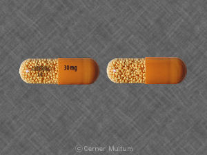 Pill ADDERALL XR 30 mg is Adderall XR 30 mg