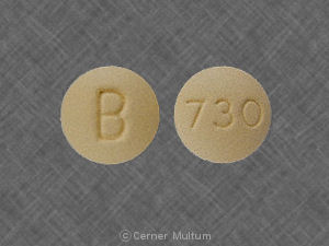 Pill 730 B Orange Round is Adoxa