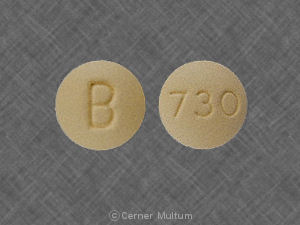 Pill 730 B is Adoxa 75 mg