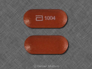 Pill a 1004 Brown Capsule-shape is Advicor