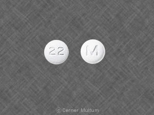 Albuterol extended release 4 mg M 22