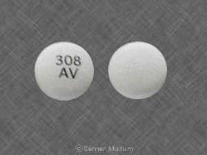 308 Av Pill Images White Round