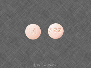 Pill M A22 Orange Round is Alprazolam Extended-Release
