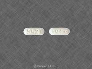 Ambien 10 mg AMB 10 5421