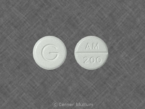 Amiodarone hydrochloride 200 mg G AM 200