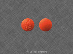 Amitriptyline hydrochloride 50 mg M 36