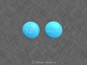 Amitriptyline hydrochloride and perphenazine 10 mg / 4 mg 727 MYLAN