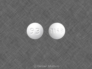 Amlodipine besylate 10 mg 93 7168