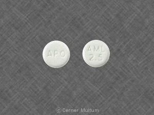 Amlodipine besylate 2.5 mg APO AML 2.5