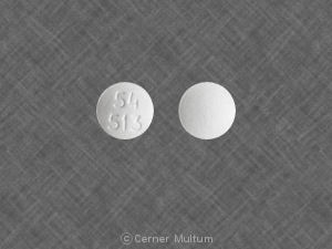 Pill 54 513 White Round is Amlodipine Besylate