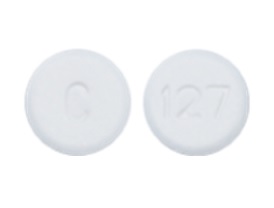 Pill C 127 White Round is Amlodipine Besylate