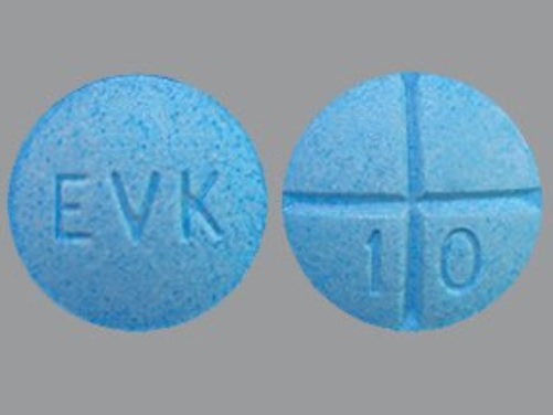 Pill EVK 10 is Evekeo 10 mg