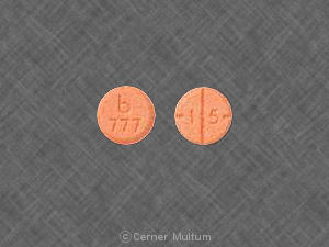 Amphetamine and dextroamphetamine 15 mg b 777 1 5