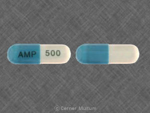 Ampicillin 500 mg AMP 500