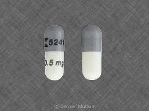 Anagrelide hydrochloride 0.5 mg Logo 5241 0.5 mg