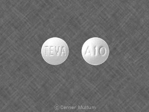Pill TEVA A10 White Round is Anastrozole