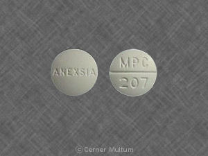 Pill ANEXSIA MPC 207 White Round is Anexsia